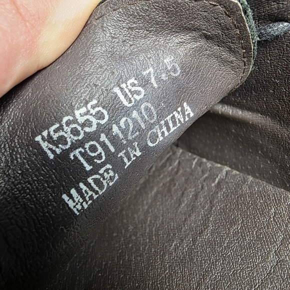 Calden K5655 Rising Elevator Oxford Shoes, Black, Leather Upper Mens Size 7.5 - Picture 10 of 10